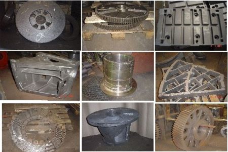 Castings for paper machinery